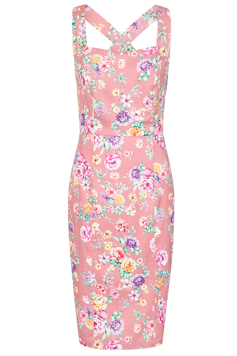 Holly Floral Wiggle Dress